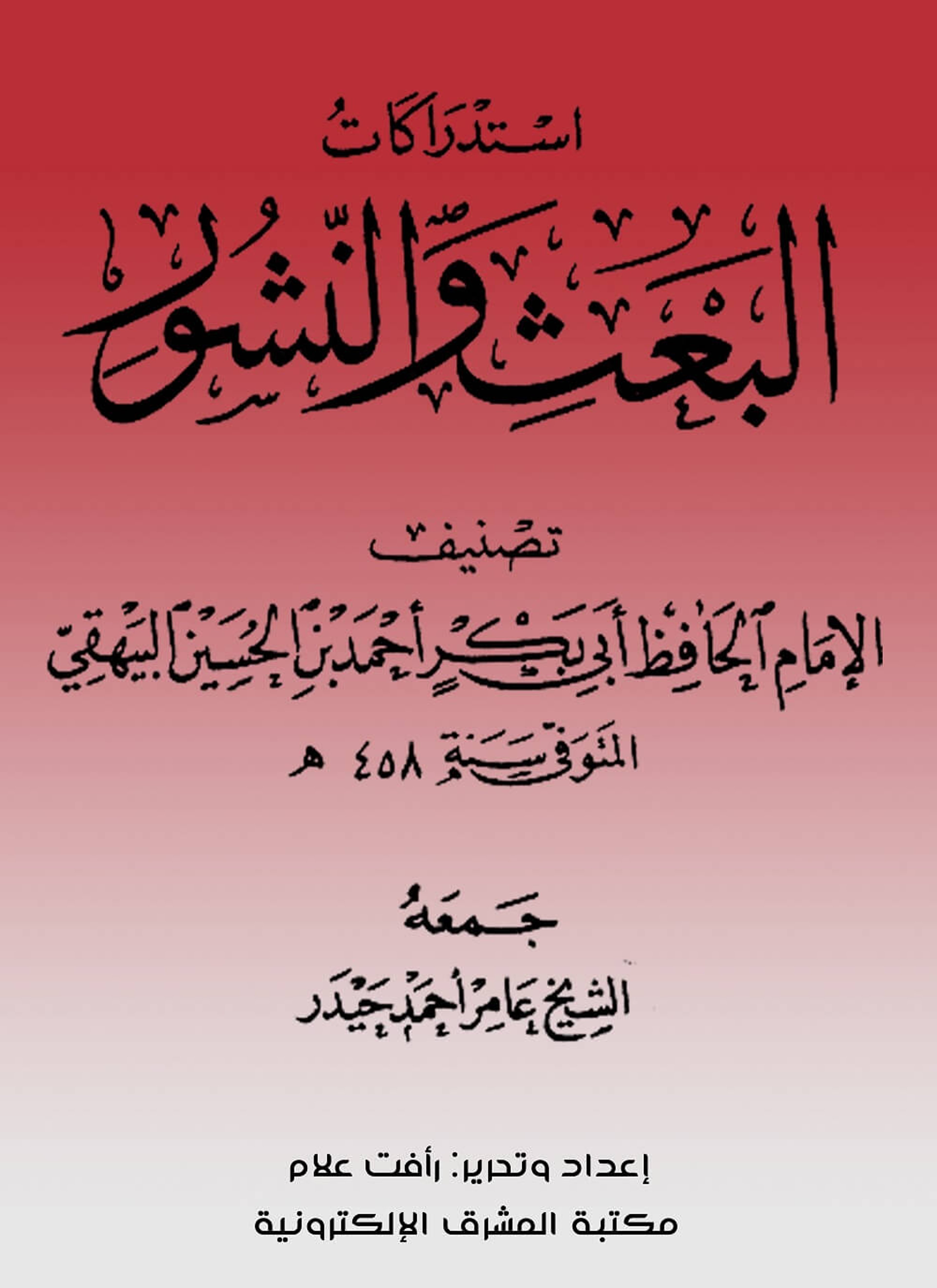 استدراكات البعث والنّشور