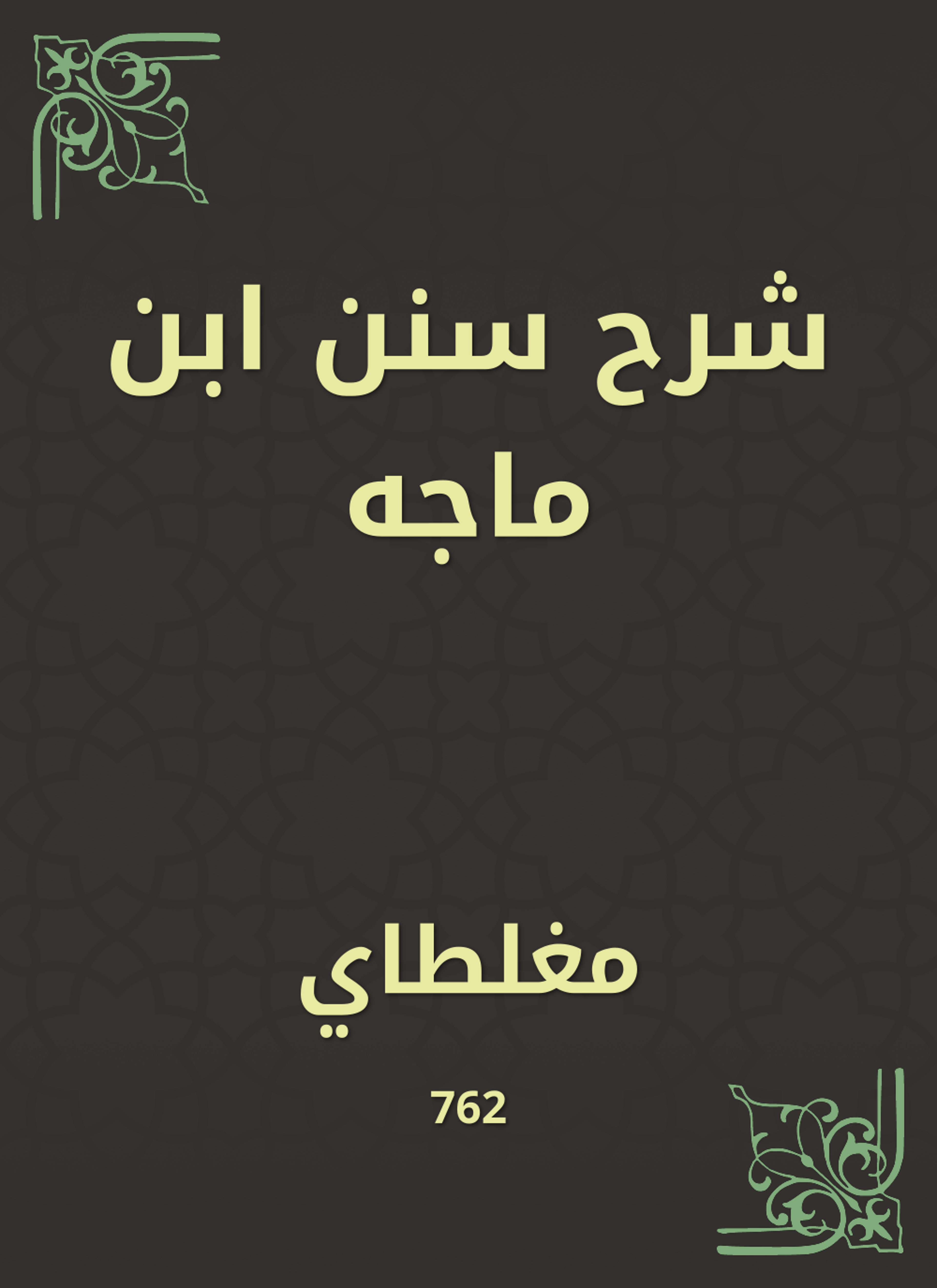 شرح سنن ابن ماجه
